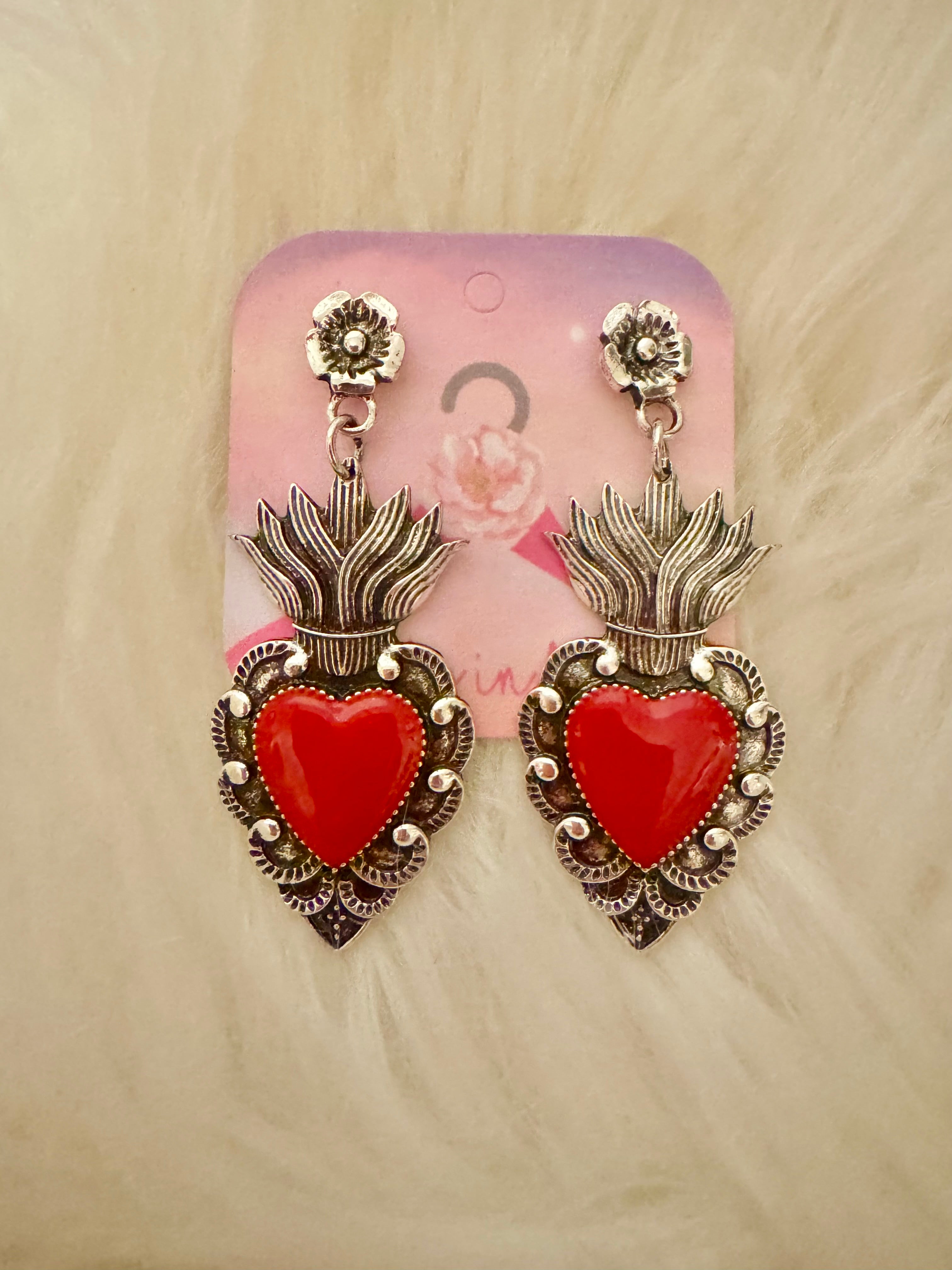 Sacred Heart Earrings