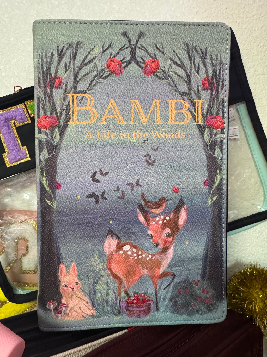 Book purse Crossbody