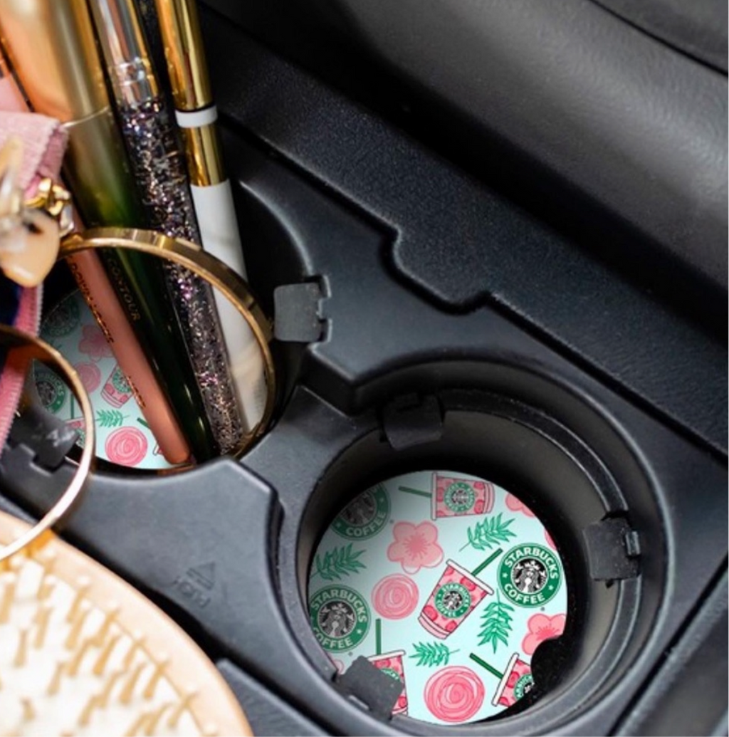 Starbucks Ceramic Car Coasters