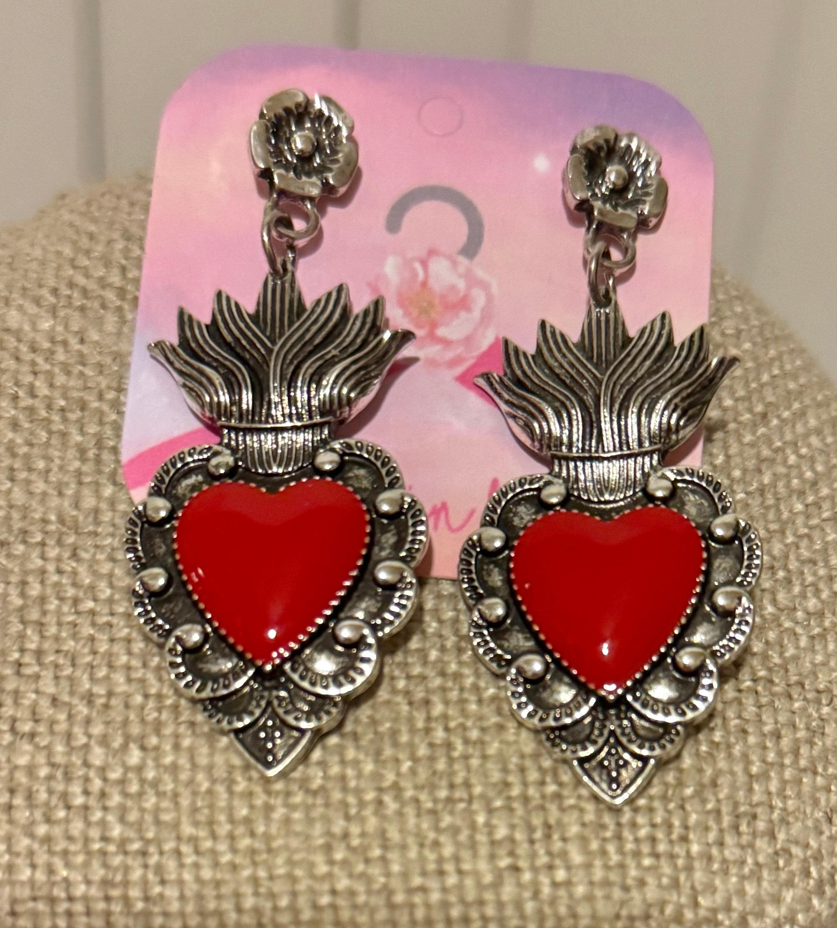 Sacred Heart Earrings