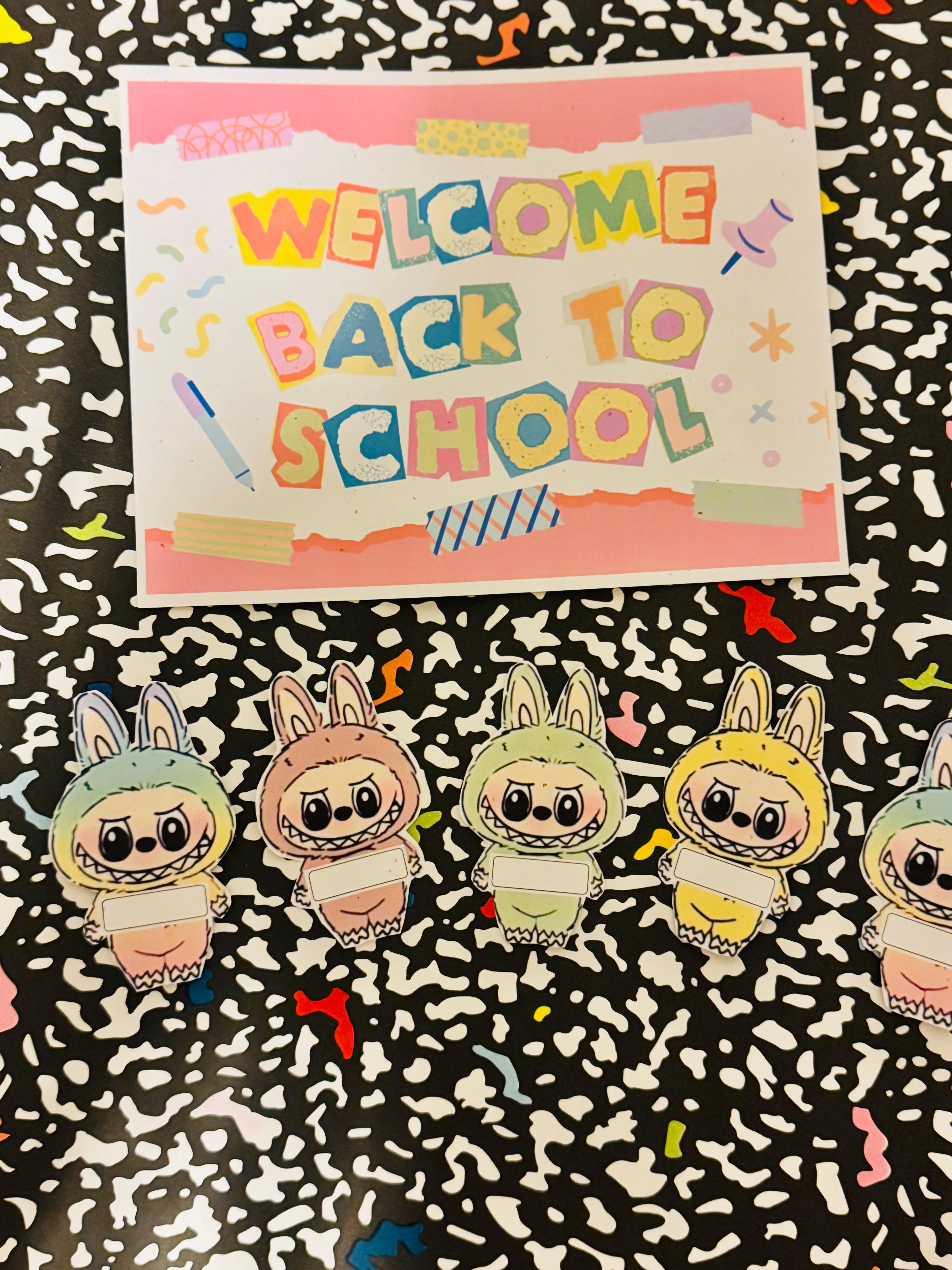 Labubu Name Tags PDF