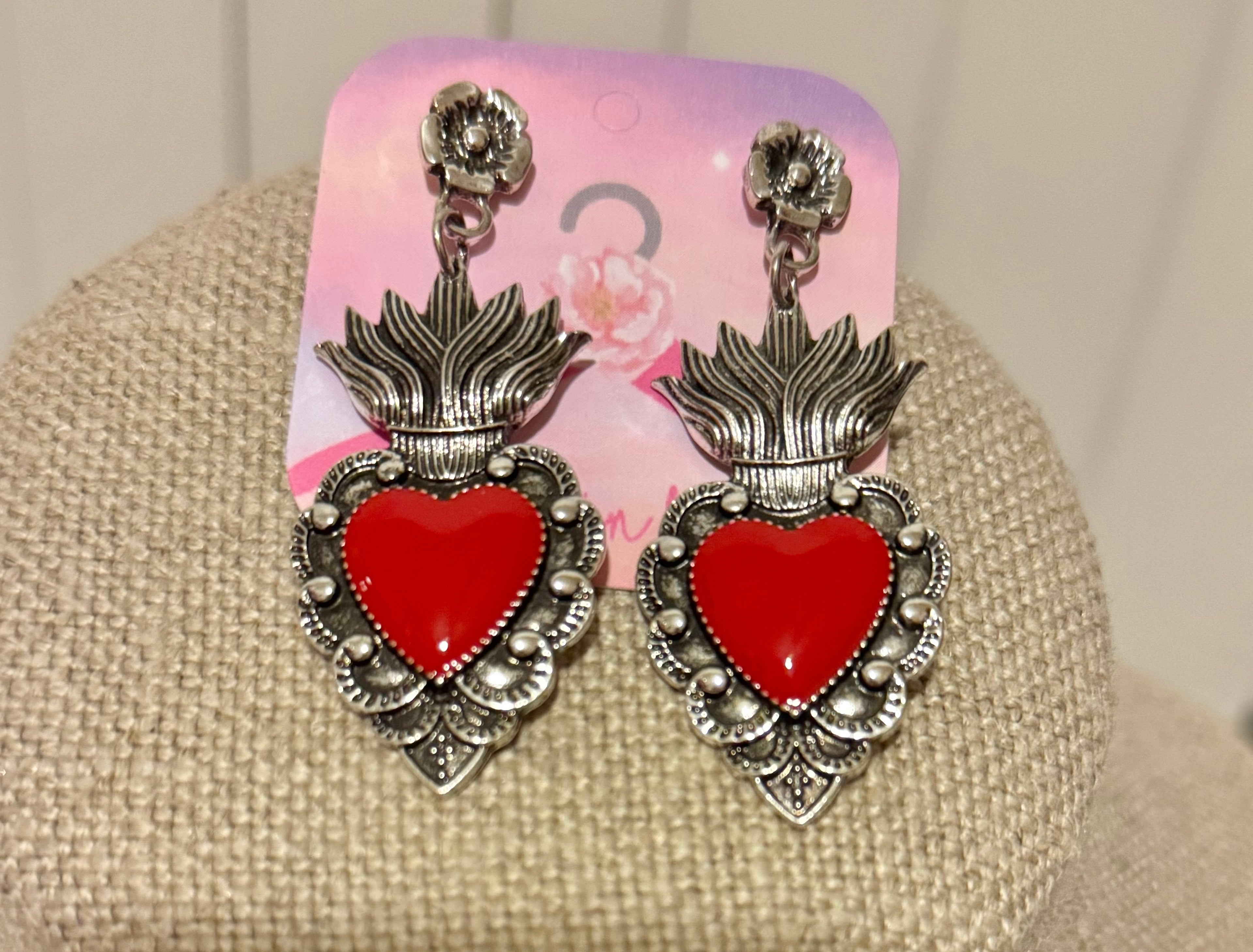 Sacred Heart Earrings