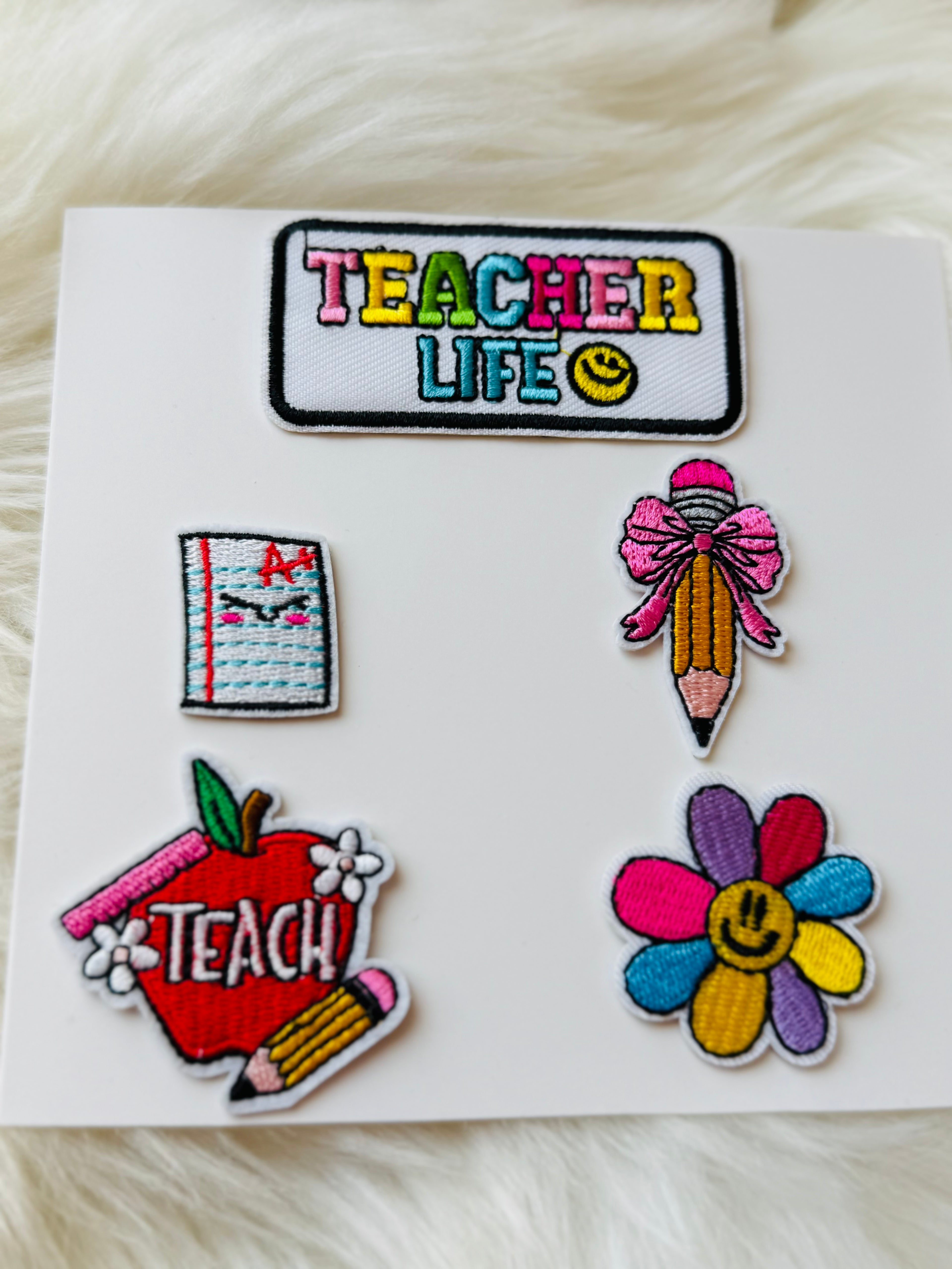Teacher patch set
