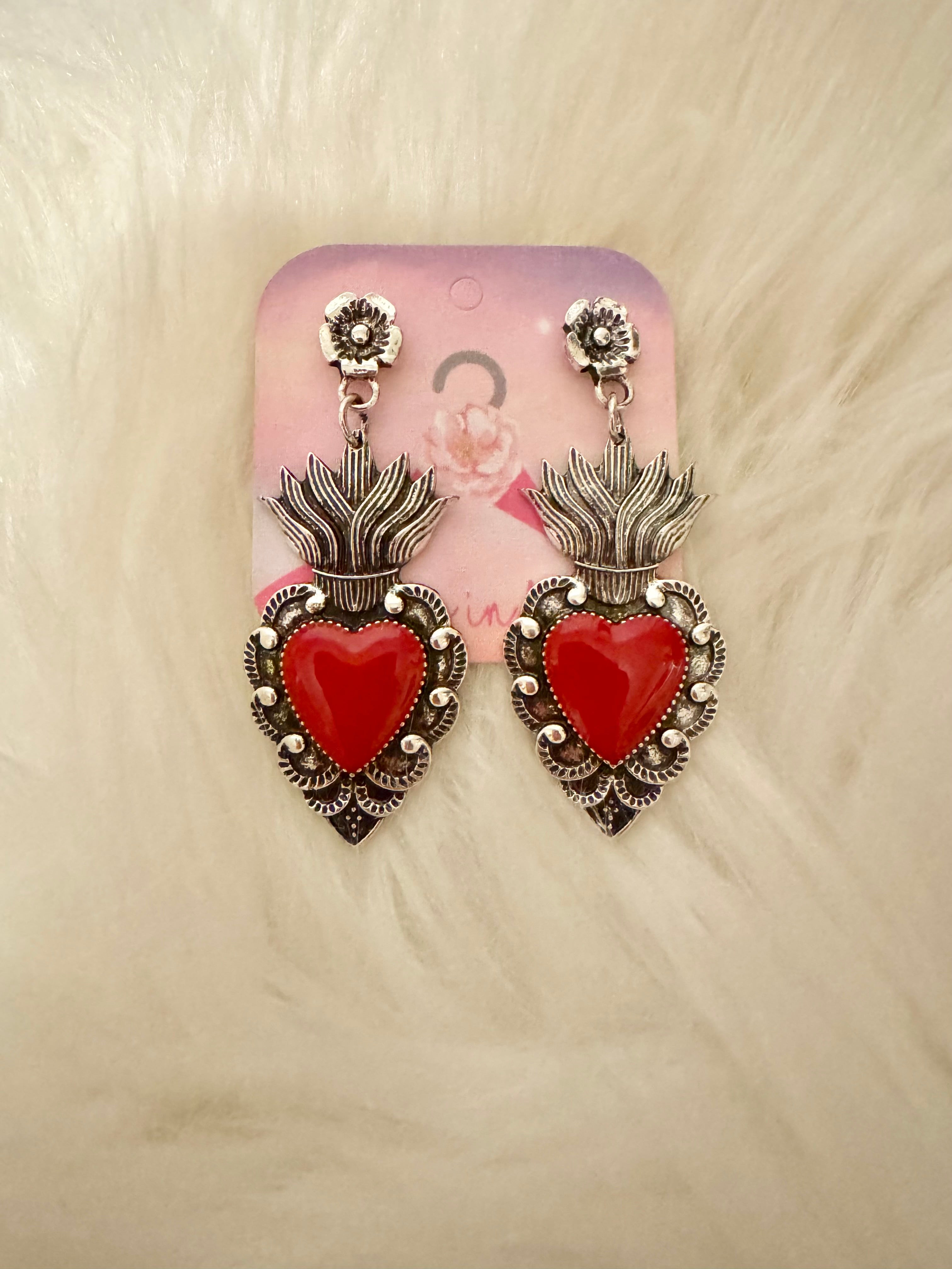 Sacred Heart Earrings