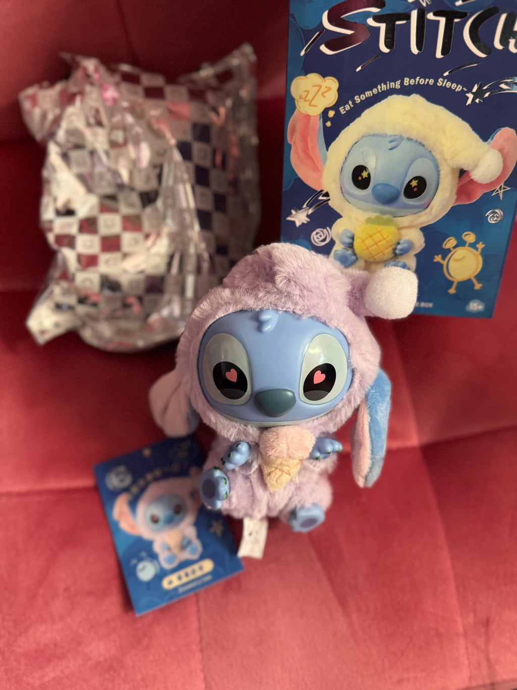 Stitch Keychain Plushie